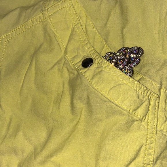 Vintage Eddie Bauer yellow women’s jacket. size large. - Picture 6 of 8